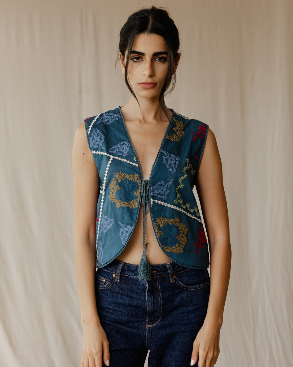 Midnight Harvest Vest – Palma Maroc